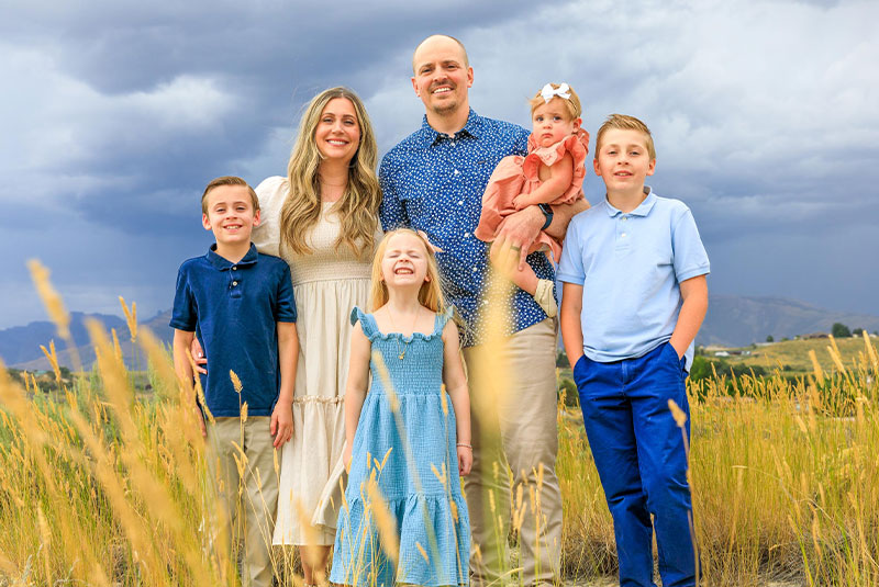 Dr. Joseph Weber and Family